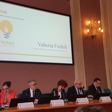 PRIMA presentation at MIUR to the Italian research community, Rome, 18 July, 2017