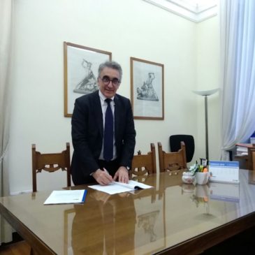 The Chair of the Prima Foundation signed  the Delegation Agreement