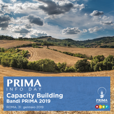 Al via il programma di incontri a supporto dei bandi PRIMA 2019