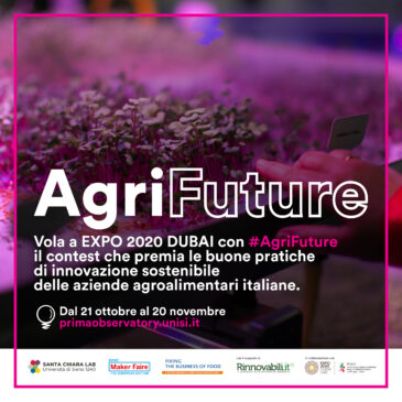 #AgriFuture: parte il contest per premiare le migliori pratiche di innovazione sostenibile delle aziende agroalimentari italiane