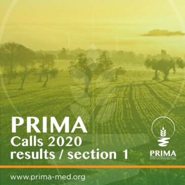 PRIMA 2020 (sez.1): 9 milioni di euro alla ricerca italiana agrifood