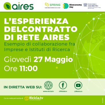 Bioeconomy day, 27 maggio: Riccaboni ospite al digital talk sui progetti di ricerca AIRES