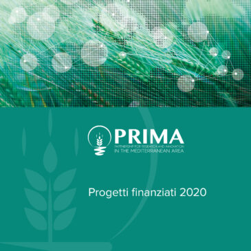 Online il booklet dei progetti vincitori bandi PRIMA 2020