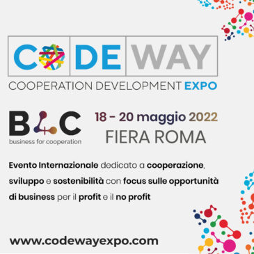 Codeway Expo 2022 – FieraRoma: Riccaboni apre l’evento inaugurale della prima fiera internazionale su Cooperazione, Sviluppo, Sostenibilità