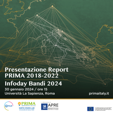 Ministero Università e Ricerca e Segretariato Italiano di PRIMA il 30 gennaio presentano il report 2018-22 e annunciano i nuovi bandi 2024 per oltre 60 milioni di euro