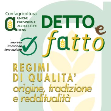 “Regimi di qualità: origine, tradizione e redditualità”: il Prof. Angelo Riccaboni interviene all’evento di Confagricoltura Siena
